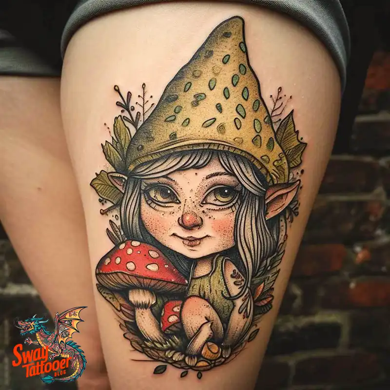 150 Best Gnome Tattoos: Quirky Designs that Bring Magic 105 gnome tattoo