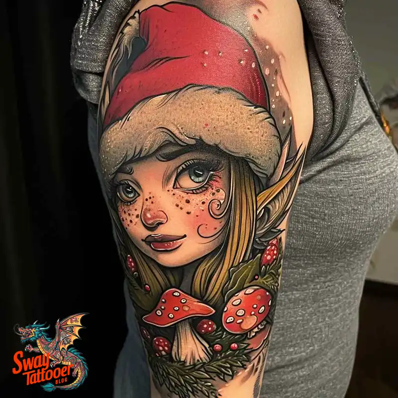 150 Best Gnome Tattoos: Quirky Designs that Bring Magic 102 gnome tattoo