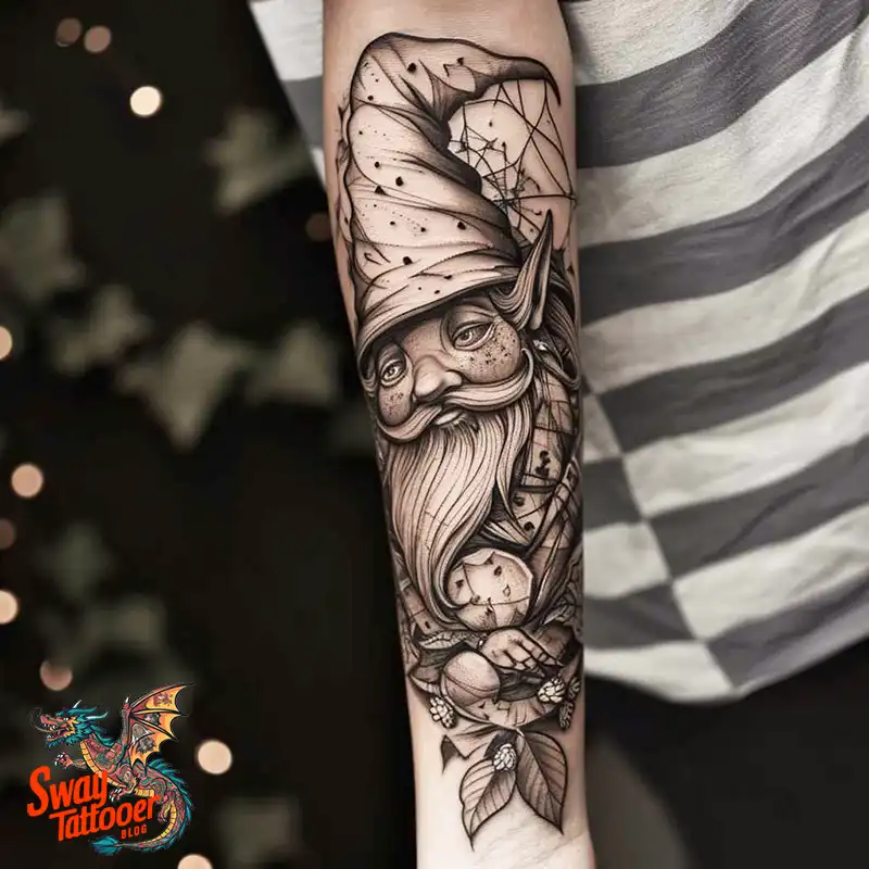 150 Best Gnome Tattoos: Quirky Designs that Bring Magic 101 gnome tattoo