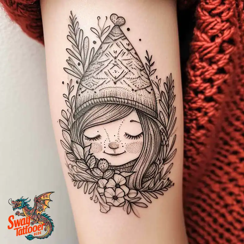 150 Best Gnome Tattoos: Quirky Designs that Bring Magic 99 gnome tattoo