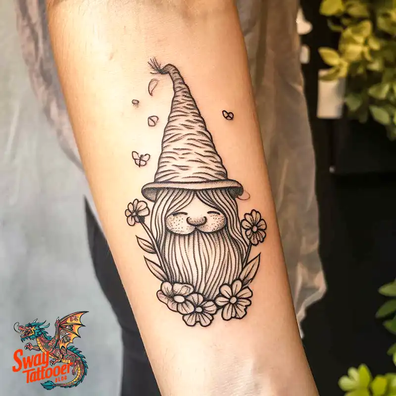 150 Best Gnome Tattoos: Quirky Designs that Bring Magic 97 gnome tattoo