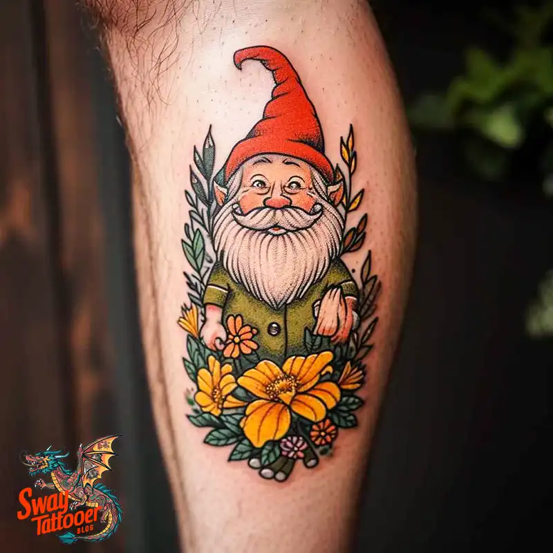 150 Best Gnome Tattoos: Quirky Designs that Bring Magic 89 gnome tattoo