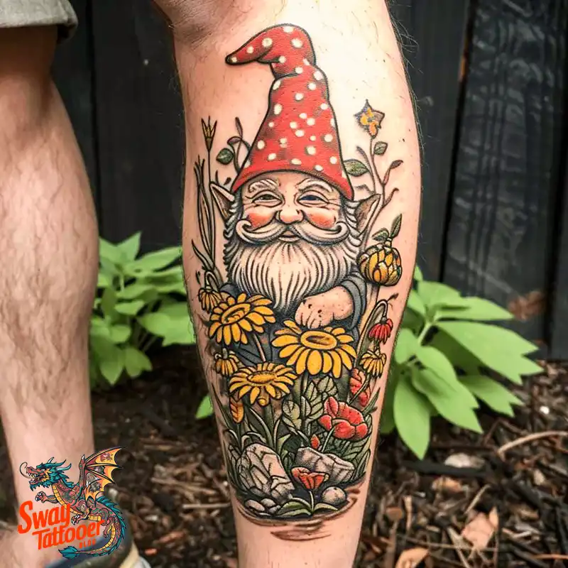 150 Best Gnome Tattoos: Quirky Designs that Bring Magic 87 gnome tattoo