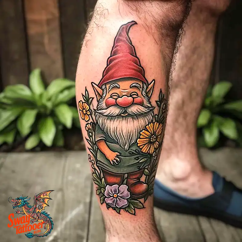 150 Best Gnome Tattoos: Quirky Designs that Bring Magic 86 gnome tattoo