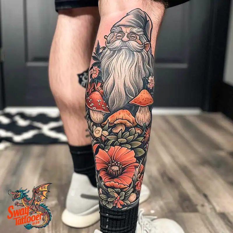 150 Best Gnome Tattoos: Quirky Designs that Bring Magic 83 gnome tattoo