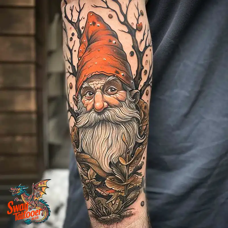150 Best Gnome Tattoos: Quirky Designs that Bring Magic 78 gnome tattoo