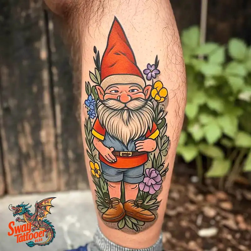 150 Best Gnome Tattoos: Quirky Designs that Bring Magic 74 gnome tattoo