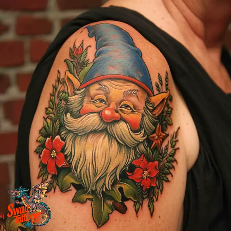 150 Best Gnome Tattoos: Quirky Designs that Bring Magic 143 gnome tattoo