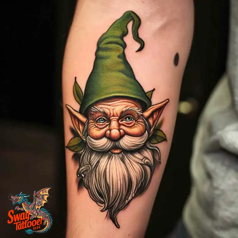 150 Best Gnome Tattoos: Quirky Designs that Bring Magic 71 gnome tattoo