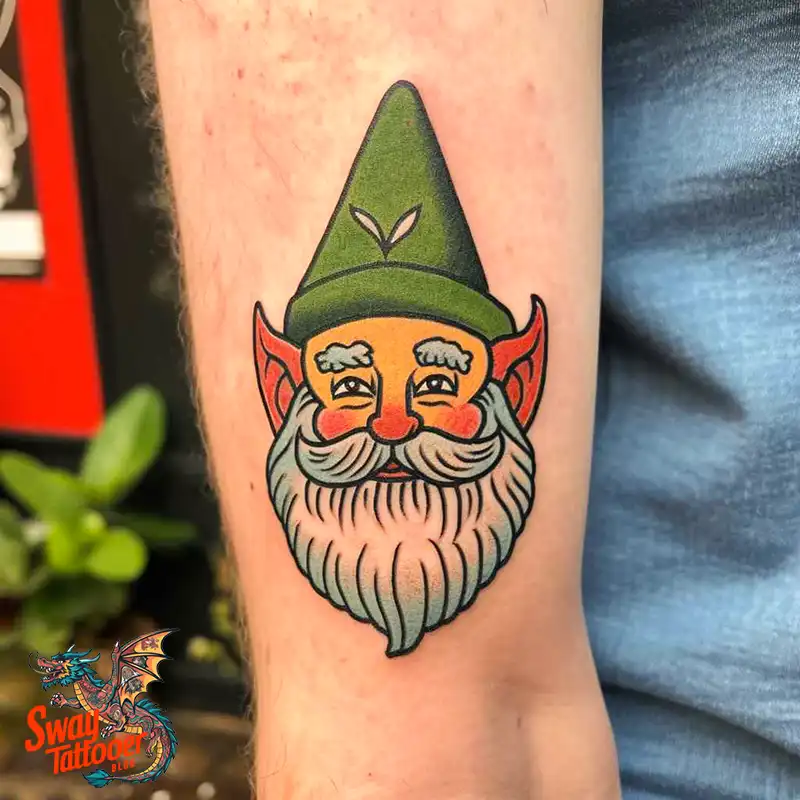 150 Best Gnome Tattoos: Quirky Designs that Bring Magic 69 gnome tattoo