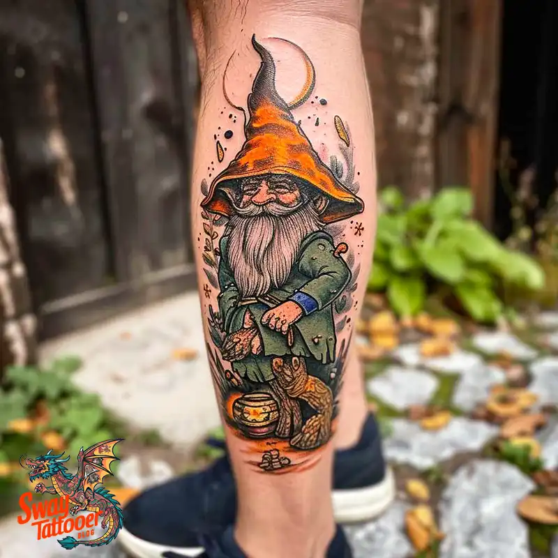 150 Best Gnome Tattoos: Quirky Designs that Bring Magic 65 gnome tattoo