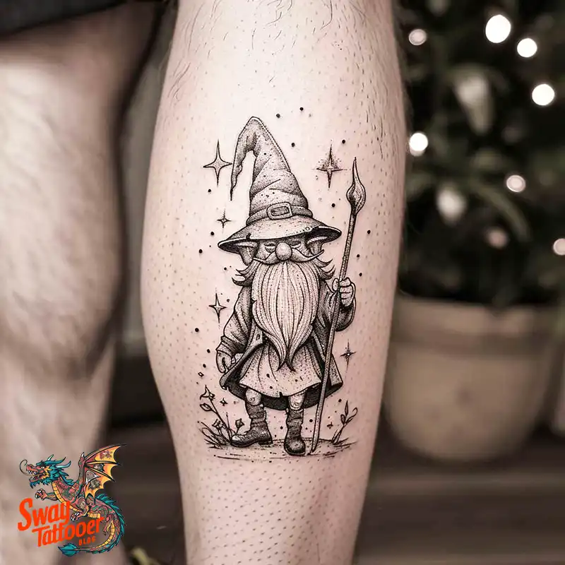 150 Best Gnome Tattoos: Quirky Designs that Bring Magic 62 gnome tattoo