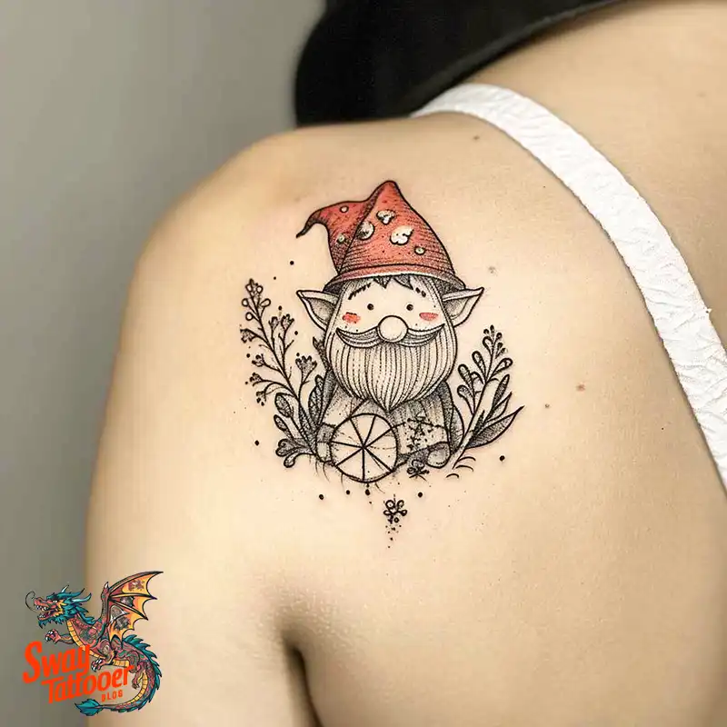 150 Best Gnome Tattoos: Quirky Designs that Bring Magic 142 gnome tattoo