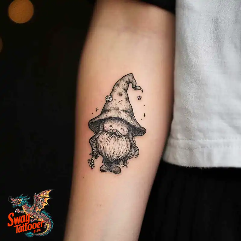 150 Best Gnome Tattoos: Quirky Designs that Bring Magic 54 gnome tattoo