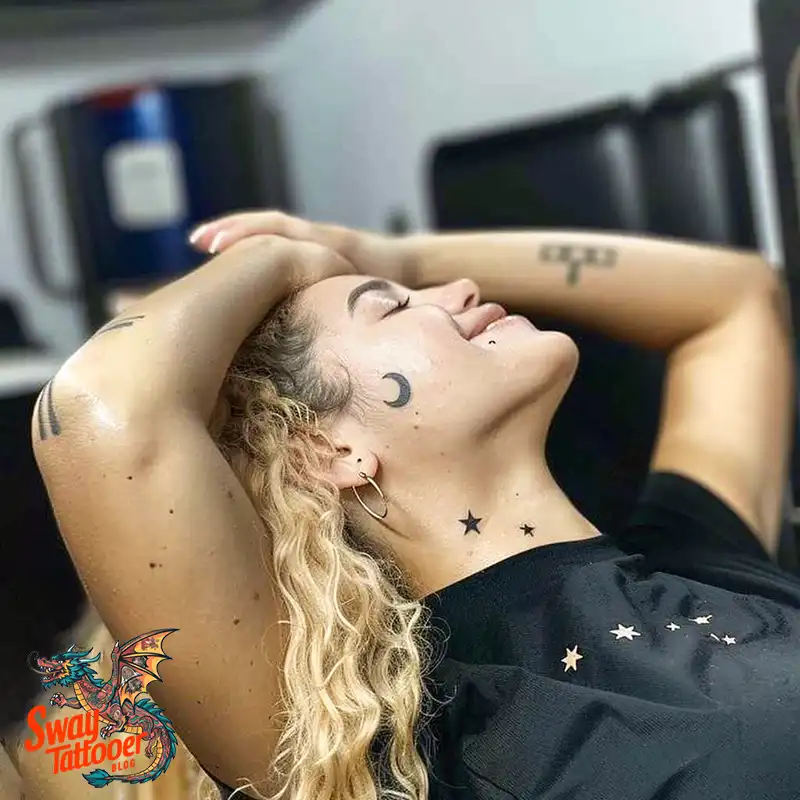 150 Best Moon and Stars Tattoo Ideas: Celestial Ink 31 moon and stars tattoo