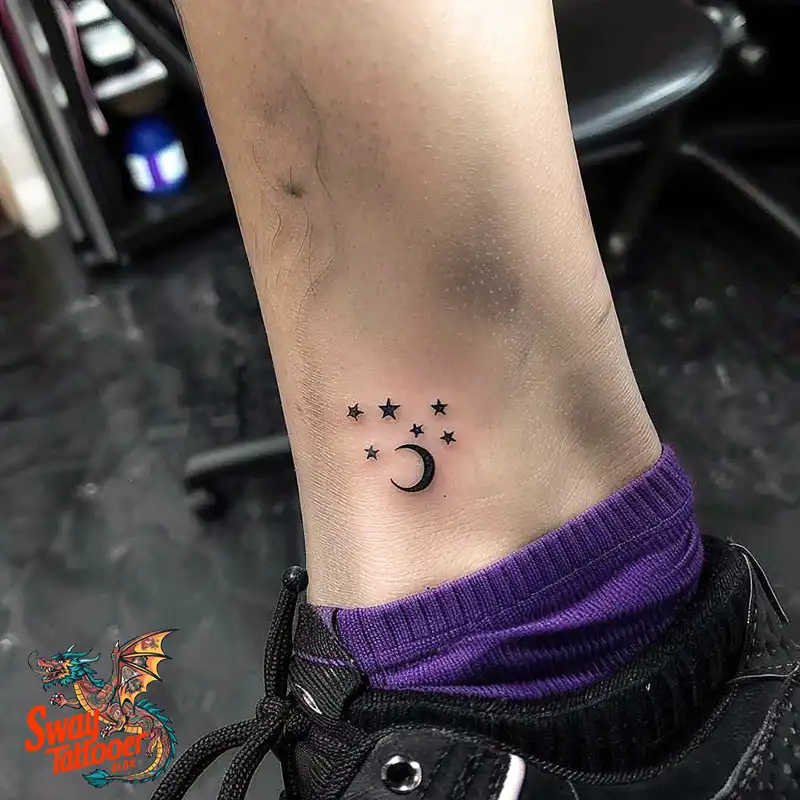 150 Best Moon and Stars Tattoo Ideas: Celestial Ink 1 moon and stars tattoo