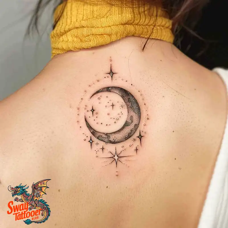 150 Best Moon and Stars Tattoo Ideas: Celestial Ink 114 moon and stars tattoo