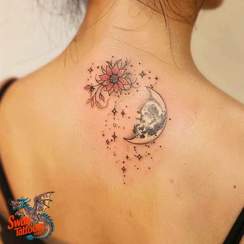 150 Best Moon and Stars Tattoo Ideas: Celestial Ink 117 moon and stars tattoo