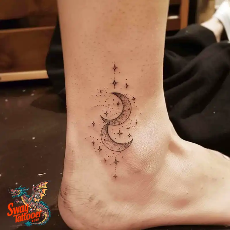 150 Best Moon and Stars Tattoo Ideas: Celestial Ink 99 moon and stars tattoo