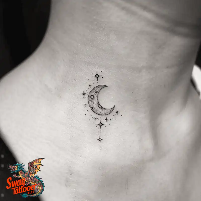 150 Best Moon and Stars Tattoo Ideas: Celestial Ink 102 moon and stars tattoo