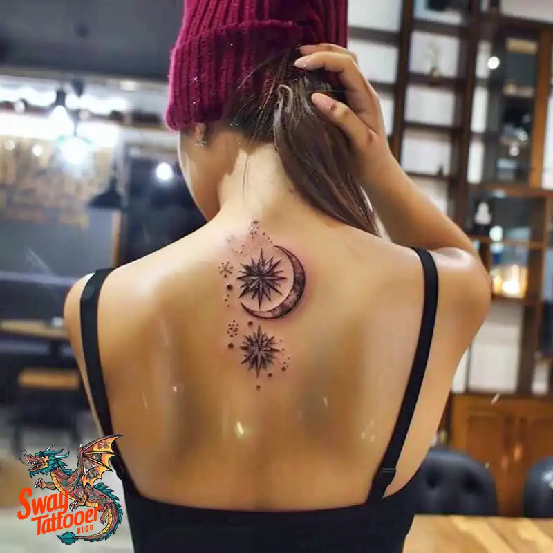 150 Best Moon and Stars Tattoo Ideas: Celestial Ink 70 moon and stars tattoo