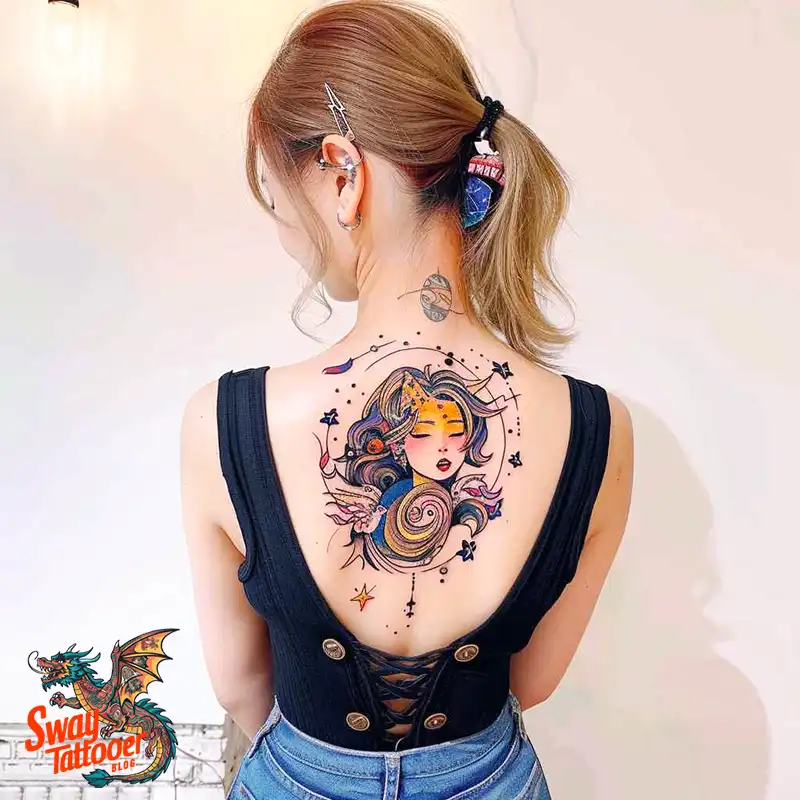 150 Best Moon and Stars Tattoo Ideas: Celestial Ink 59 moon and stars tattoo