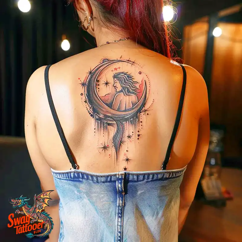 150 Best Moon and Stars Tattoo Ideas: Celestial Ink 52 moon and stars tattoo