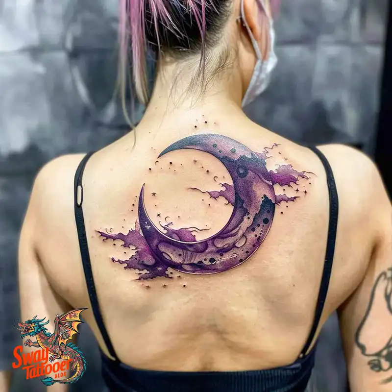 150 Best Moon and Stars Tattoo Ideas: Celestial Ink 54 moon and stars tattoo