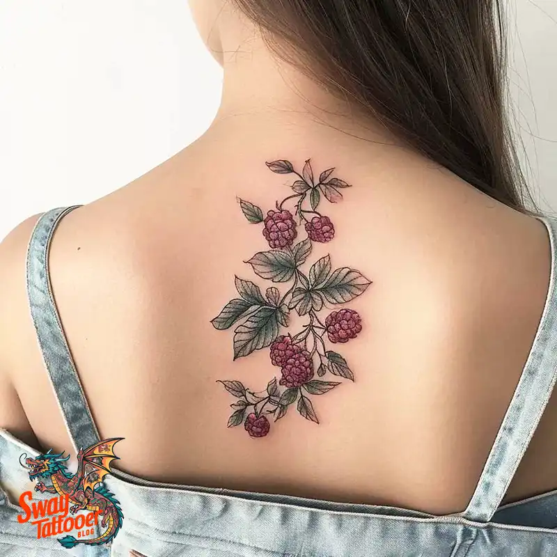 150 Raspberry Tattoo Ideas: Juicy Designs & Vibrant Meaning 132 raspberry 11