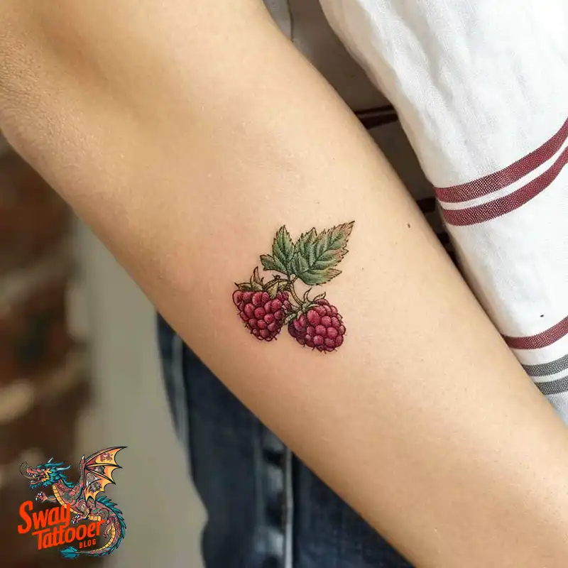 150 Raspberry Tattoo Ideas: Juicy Designs & Vibrant Meaning 25 raspberry tattoo