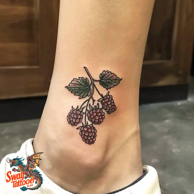150 Raspberry Tattoo Ideas: Juicy Designs & Vibrant Meaning 22 raspberry 123
