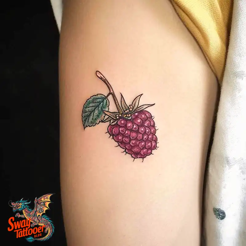 150 Raspberry Tattoo Ideas: Juicy Designs & Vibrant Meaning 15 raspberry tattoo