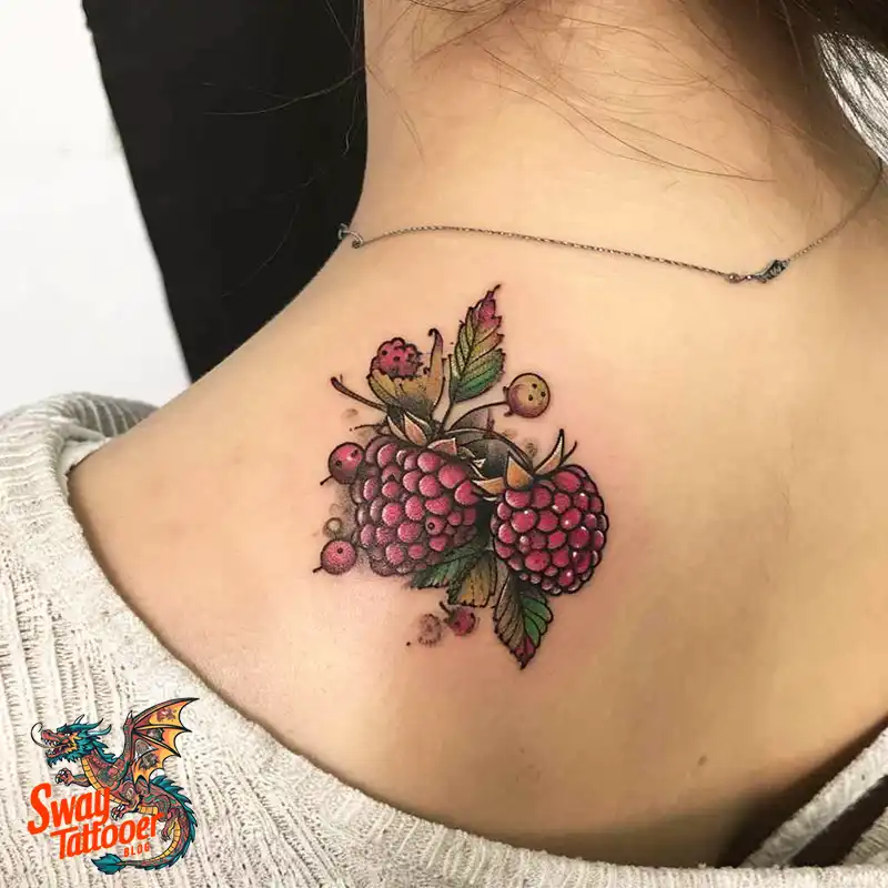 150 Raspberry Tattoo Ideas: Juicy Designs & Vibrant Meaning 13 raspberry tattoo