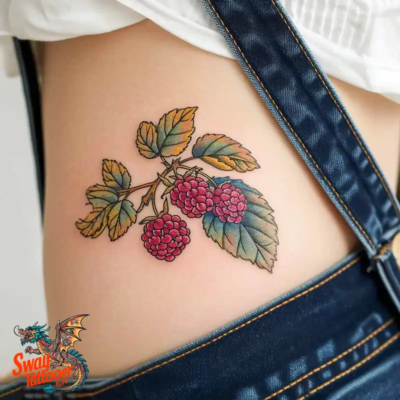 150 Raspberry Tattoo Ideas: Juicy Designs & Vibrant Meaning 139 raspberry tattoo