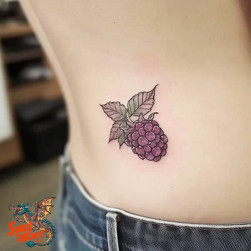 150 Raspberry Tattoo Ideas: Juicy Designs & Vibrant Meaning 140 raspberry tattoo