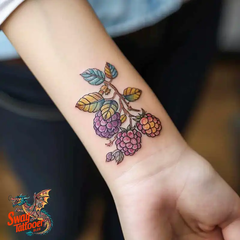 150 Raspberry Tattoo Ideas: Juicy Designs & Vibrant Meaning 120 raspberry tattoo