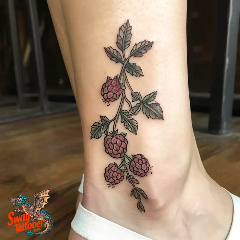150 Raspberry Tattoo Ideas: Juicy Designs & Vibrant Meaning 110 raspberry tattoo