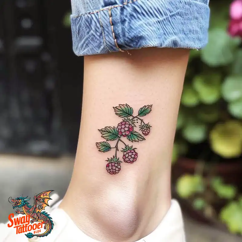 150 Raspberry Tattoo Ideas: Juicy Designs & Vibrant Meaning 111 raspberry tattoo