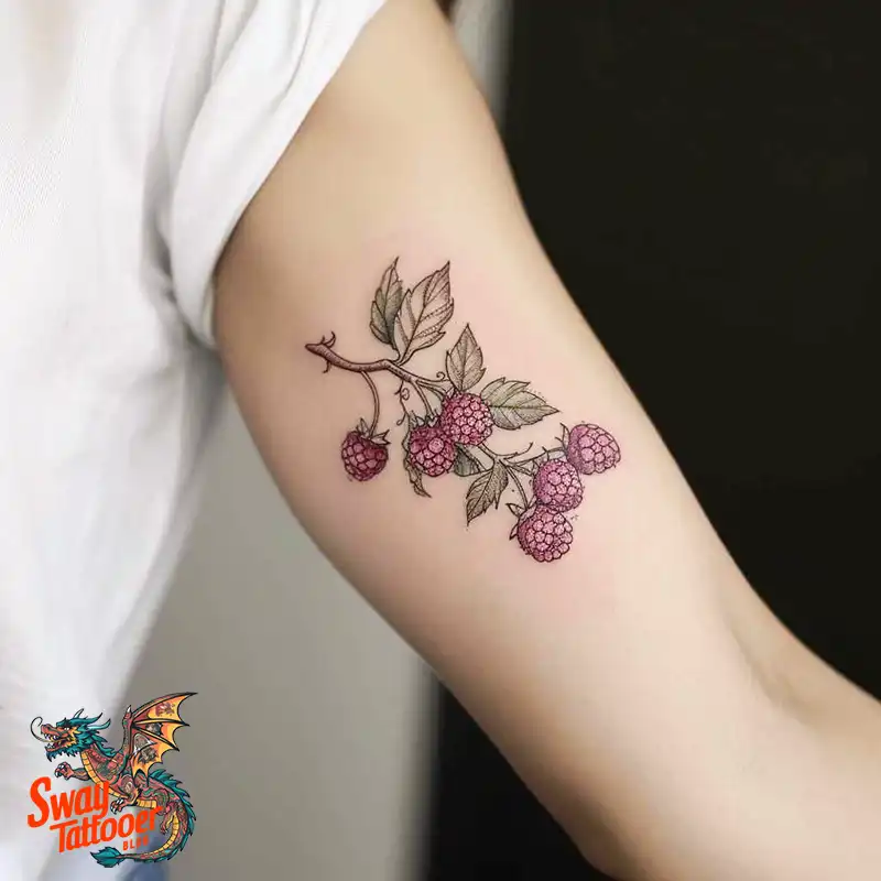 150 Raspberry Tattoo Ideas: Juicy Designs & Vibrant Meaning 108 raspberry tattoo