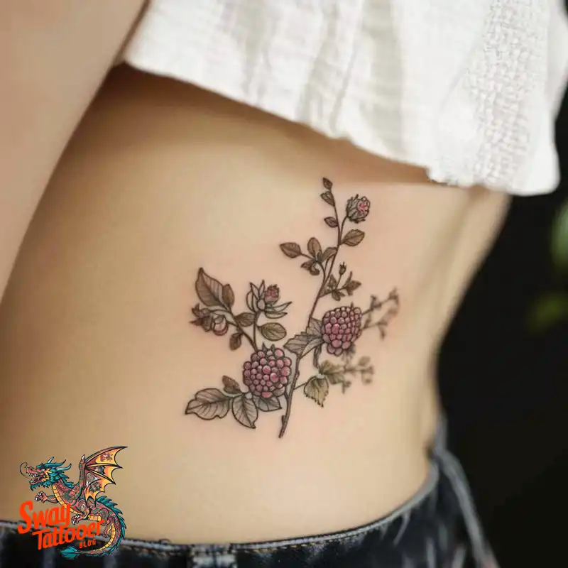 150 Raspberry Tattoo Ideas: Juicy Designs & Vibrant Meaning 104 raspberry tattoo