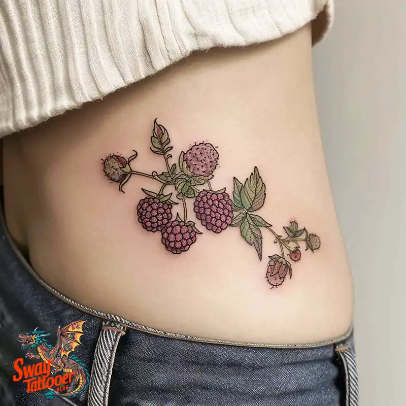 150 Raspberry Tattoo Ideas: Juicy Designs & Vibrant Meaning 101 raspberry tattoo