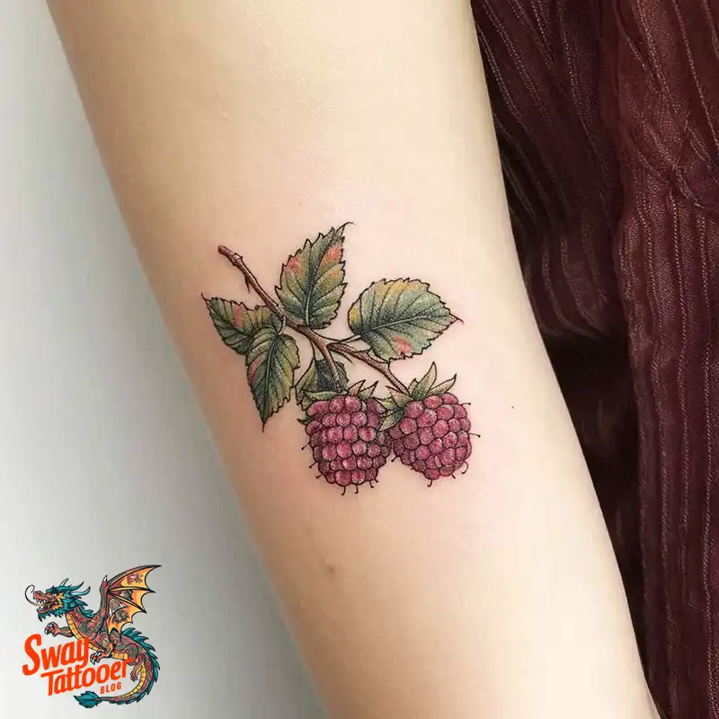 150 Raspberry Tattoo Ideas: Juicy Designs & Vibrant Meaning 90 raspberry tattoo