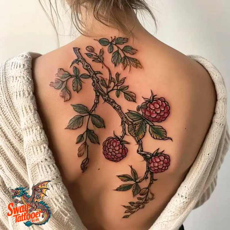 150 Raspberry Tattoo Ideas: Juicy Designs & Vibrant Meaning 87 raspberry tattoo