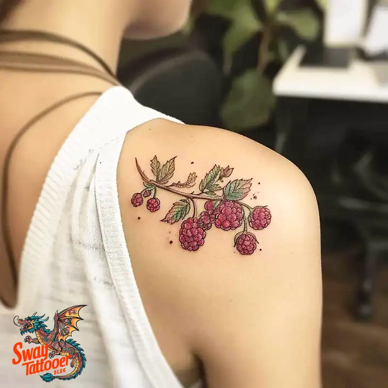 150 Raspberry Tattoo Ideas: Juicy Designs & Vibrant Meaning 80 raspberry tattoo