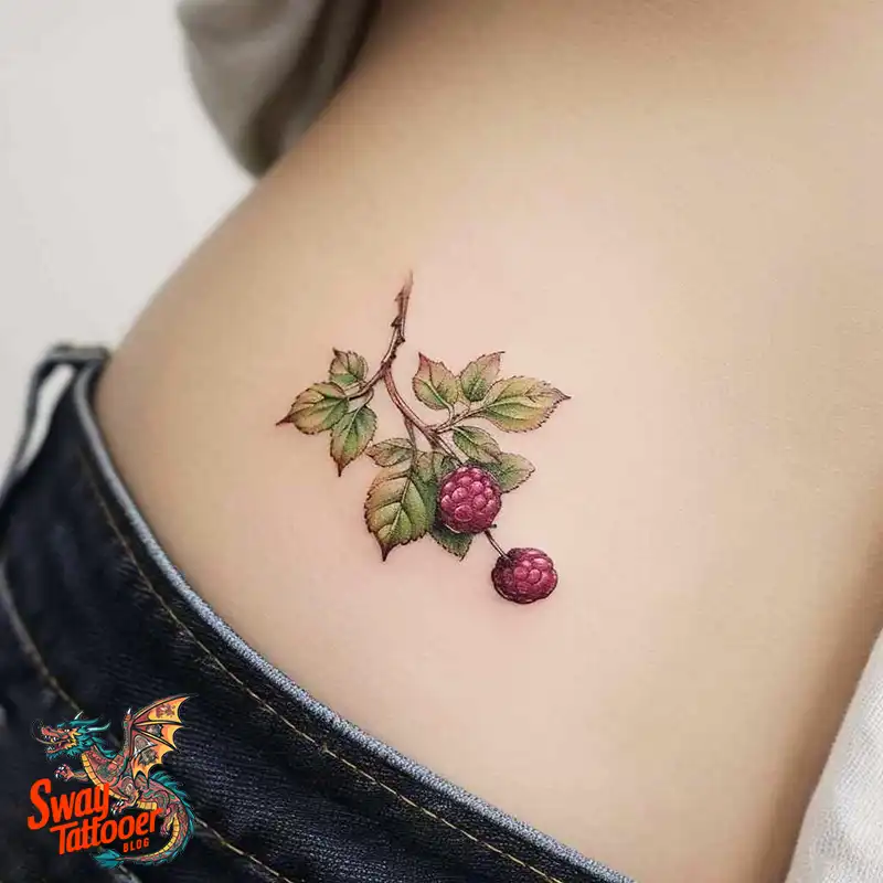 150 Raspberry Tattoo Ideas: Juicy Designs & Vibrant Meaning 69 raspberry tattoo