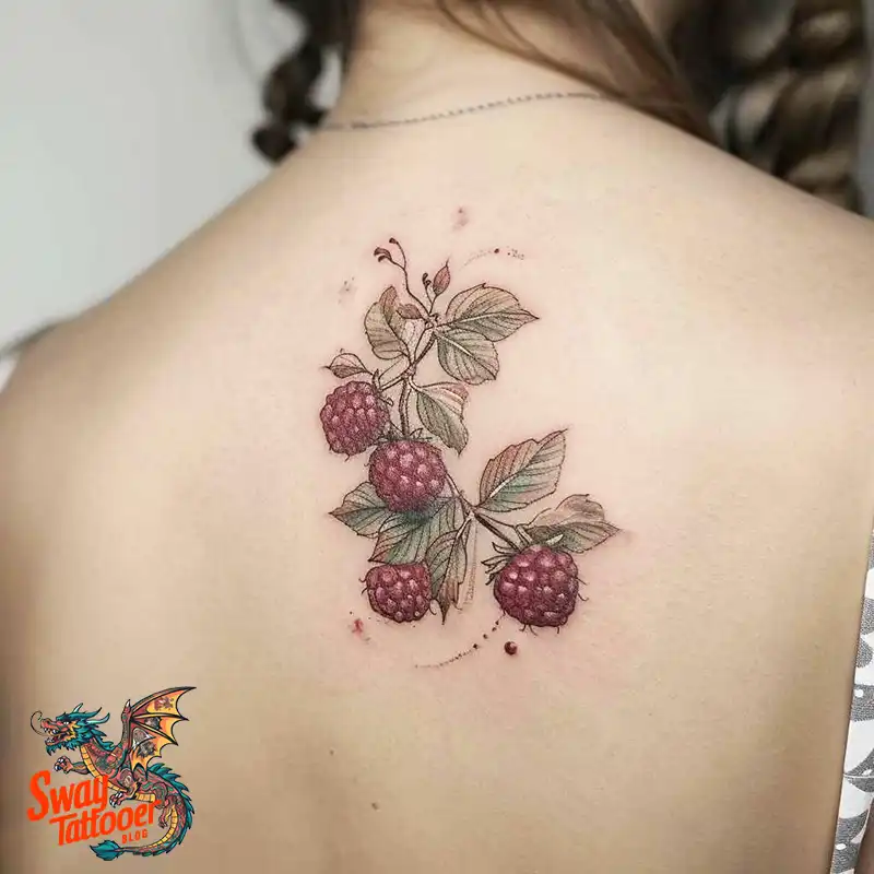 150 Raspberry Tattoo Ideas: Juicy Designs & Vibrant Meaning 130 raspberry tattoo