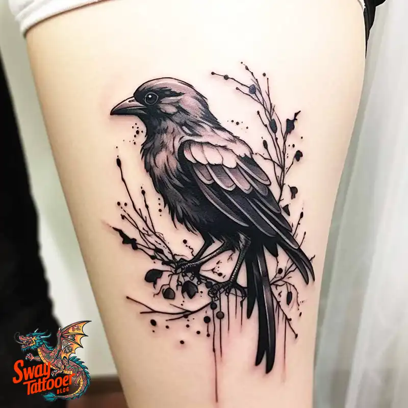 raven tattoo
