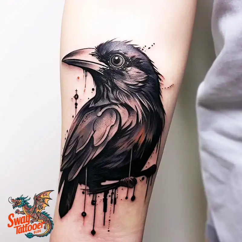 raven tattoo