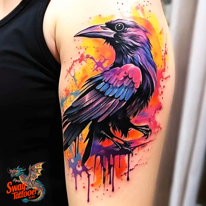 raven tattoo