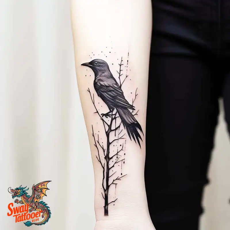 raven tattoo